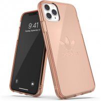 Adidas originalna prozirna maskica s logotipom za iPhone 11 Pro Max - ružičasto zlatni