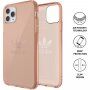 Adidas originalna prozirna maskica s logotipom za iPhone 11 Pro Max - ružičasto zlatni