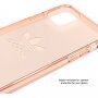 Adidas originalna prozirna maskica s logotipom za iPhone 11 Pro Max - ružičasto zlatni