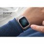 Uniq Glase Slim futrola od meke plastike za Apple Watch 40mm - mat crna