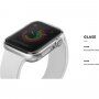 Uniq Glase Slim futrola od meke plastike za Apple Watch 44mm - mat crna