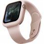 Uniq Lino silikonska futrola za Apple Watch 40mm - svijetla ružičasta