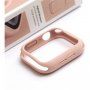 Uniq Lino silikonska futrola za Apple Watch 44mm - svijetla ružičasta