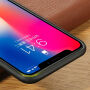BENKS plastična zaštitna maskica na motiv pletene kože za iPhone XS / iPhone X - Tamnoplava boja