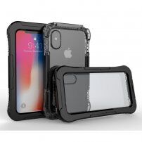 Vodootporna i izuzetno izdržljiva futrola za iPhone X / XS - crno