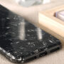 BENKS plastična maskica otporna na udarce s dijamantnim uzorkom za iPhone XS / iPhone X - crna