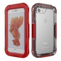 Vodootporna i izuzetno izdržljiva futrola za iPhone 7 / 8 / SE (2020/2022) - crveno