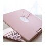 Okretna torbica s tipkovnicom za iPad 9,7" (2017/2018) / Pro 9,7" / Air 1 / 2 - srebrna