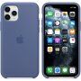 Originalna Apple silikonska maskica za iPhone 11 Pro Max - oprana plava