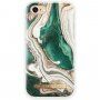 iDeal Of Sweden mramorirana maskica za iPhone 6 / 6S / 7 / 8 / SE (2020/2022) - zlatno zelena