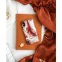 iDeal Of Sweden mramorirana maskica za iPhone 6 / 6S / 7 / 8 / SE (2020/2022) - crvenozlatna