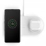 Belkin Boost Charge dvostruki bežični punjač 10W za iPhone / AirPods - bijela