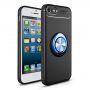 Maskica s metalnim stalkom pogodna za magnetske držače za iPhone 5 / 5S / SE (2016) - crno-plava