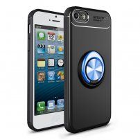 Maskica s metalnim stalkom pogodna za magnetske držače za iPhone 5 / 5S / SE (2016) - crno-plava