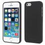 Mercury Goospery mat maskica od meke plsatike za iPhone 5 / 5S / SE (2016) - crni