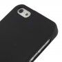 Mercury Goospery mat maskica od meke plsatike za iPhone 5 / 5S / SE (2016) - crni