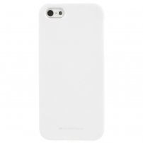 Mercury Goospery mat maskica od meke plsatike za iPhone 5 / 5S / SE (2016) - bijeli