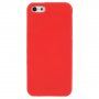 Mercury Goospery mat maskica od meke plsatike za iPhone 5 / 5S / SE (2016) - crveni
