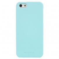 Mercury Goospery mat maskica od meke plsatike za iPhone 5 / 5S / SE (2016) - azurno plavi