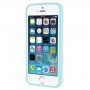 Mercury Goospery mat maskica od meke plsatike za iPhone 5 / 5S / SE (2016) - azurno plavi