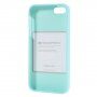 Mercury Goospery mat maskica od meke plsatike za iPhone 5 / 5S / SE (2016) - azurno plavi