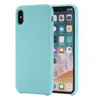Maskica u originalnom dizajnu za iPhone XS Max - azurno plavi