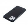 Ojačana maskica od meke plastike za iPhone 11 Pro - crni