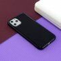 Ojačana maskica od meke plastike za iPhone 11 Pro - crni