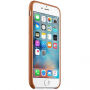 Original kožna navlaka za Apple iPhone 6S Plus - sedlo smeđi