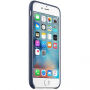 Original kožna navlaka za Apple iPhone 6S Plus - ponoćno plava