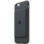 Original Smart Battery Case maskica s baterijom za Apple iPhone 6 / 6S - ugljen crna