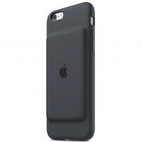 Original Smart Battery Case maskica s baterijom za Apple iPhone 6 / 6S - ugljen crna