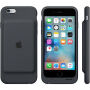Original Smart Battery Case maskica s baterijom za Apple iPhone 6 / 6S - ugljen crna