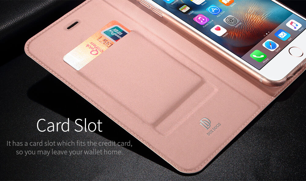 DUX DUCIS flip futrola za iPhone 6 Plus / 6S Plus - tamno sivo