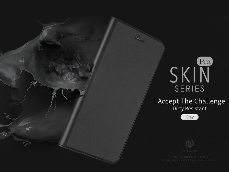 DUX DUCIS flip futrola za iPhone 5 / 5S / SE (2016) - tamno sivo