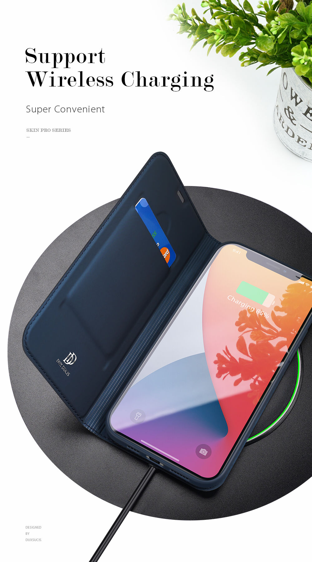 DUX DUCIS flip futrola za iPhone 12 Pro Max - crno