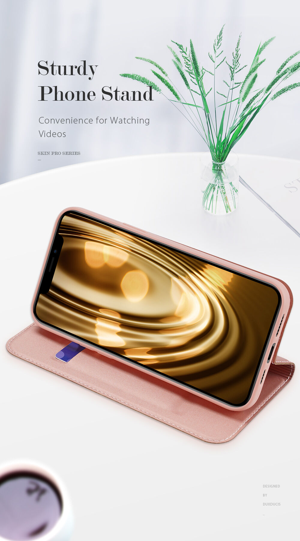 DUX DUCIS flip futrola za iPhone 12 Pro Max - crno