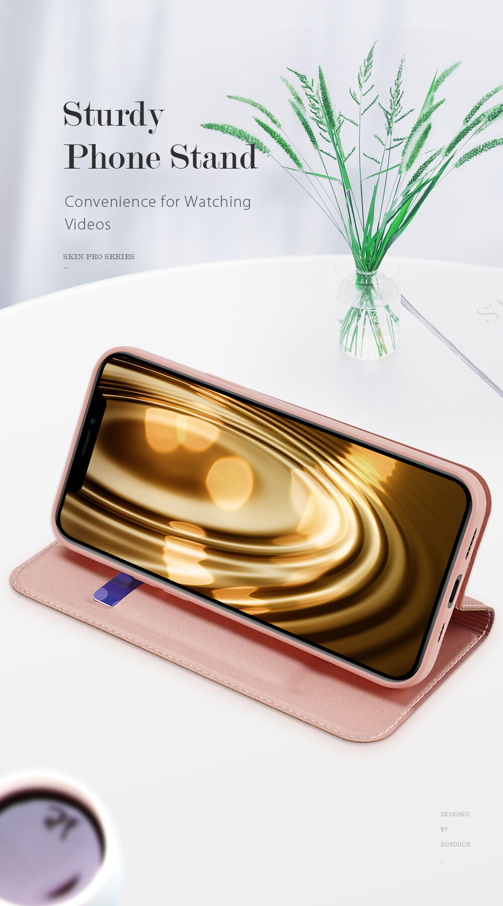 DUX DUCIS flip futrola za iPhone 12 mini - crno