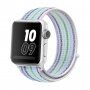 Najlonski remen s prugama za Apple Watch Ultra 49mm / 46mm / 45mm / 44mm / 42mm - tirkiz