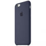 Original silikonska maskica za Apple iPhone 6S Plus - ponoćno plava