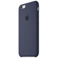 Original silikonska maskica za Apple iPhone 6S Plus - ponoćno plava
