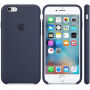 Original silikonska maskica za Apple iPhone 6S Plus - ponoćno plava