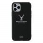 Mat maskica jelen i citat od meke plastike za iPhone 11 Pro - crni