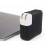 Silikonska zaštitna futrola za adapter 60W - crni