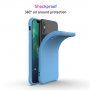 Enkay maskica od meke plastike za iPhone X / XS - ružičasti