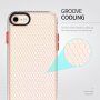 Prozirna maskica sa strukturom saća za iPhone 6 / 6S / 7 / 8 - proziran