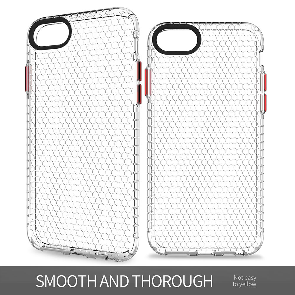 Prozirna maskica sa strukturom saća za iPhone 6 / 6S / 7 / 8 - proziran