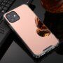 Maskica ogledalo za iPhone 11 Pro Max - ružičasto zlatni