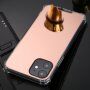Maskica ogledalo za iPhone 11 Pro Max - ružičasto zlatni