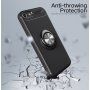 Maskica s metalnim stalkom pogodna za magnetske držače za iPhone 5 / 5S / SE (2016) - crno-plava